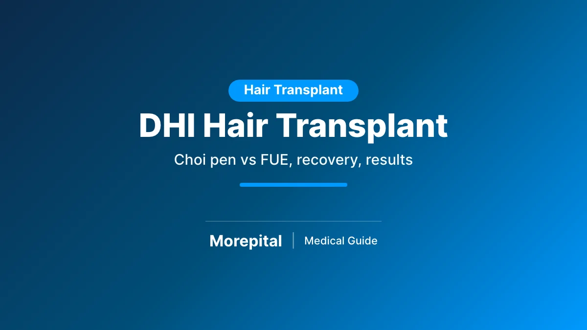 DHI hair transplant