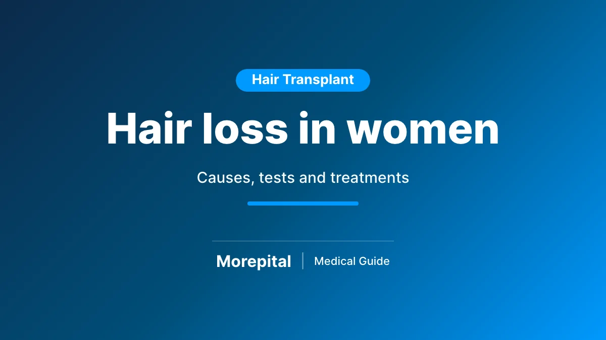 Hair loss in women