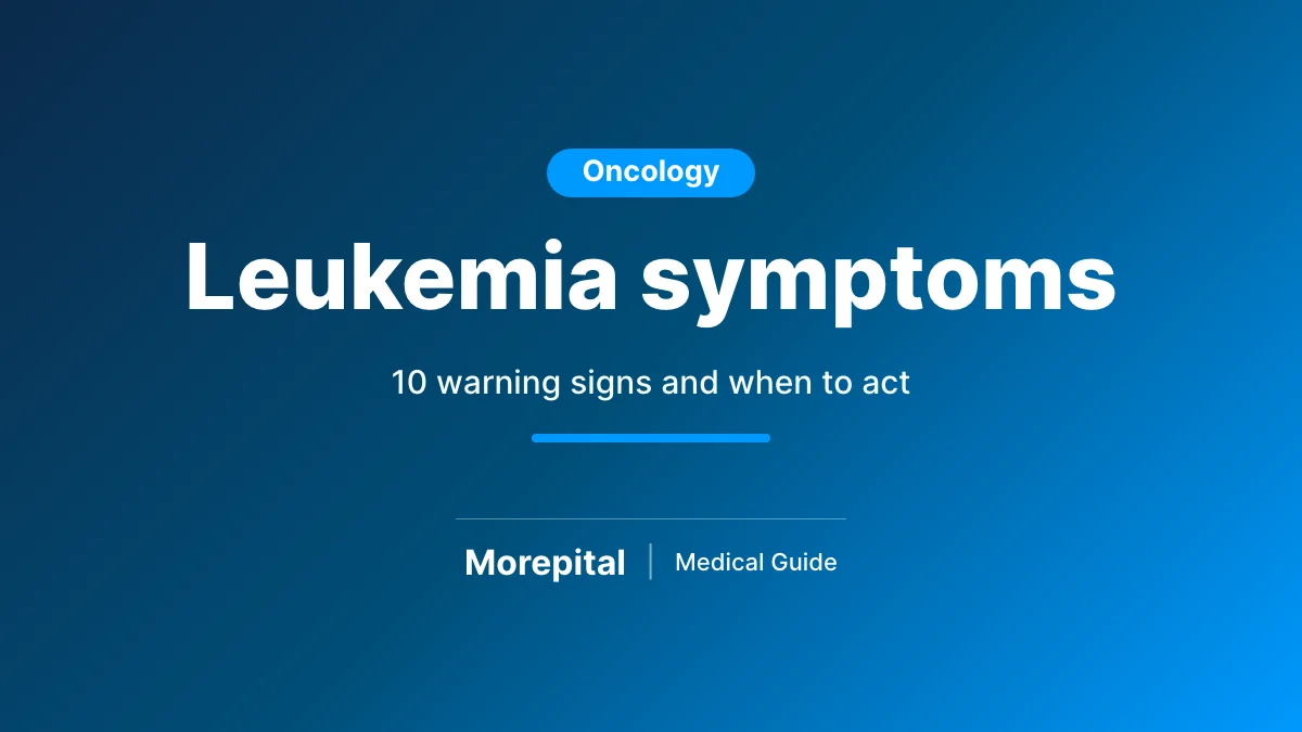 Leukemia symptoms